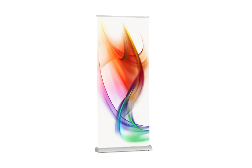 Roll-Up Premium Plus - Variable Höhe Format: 85 x 160 bis 225 cm