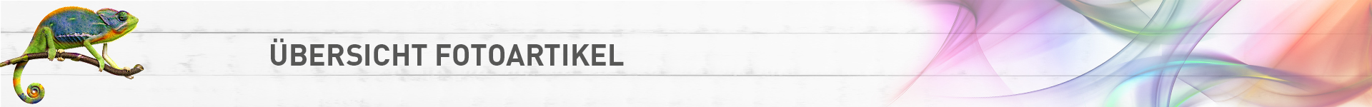 ÜBERSICHT Fotoartikel