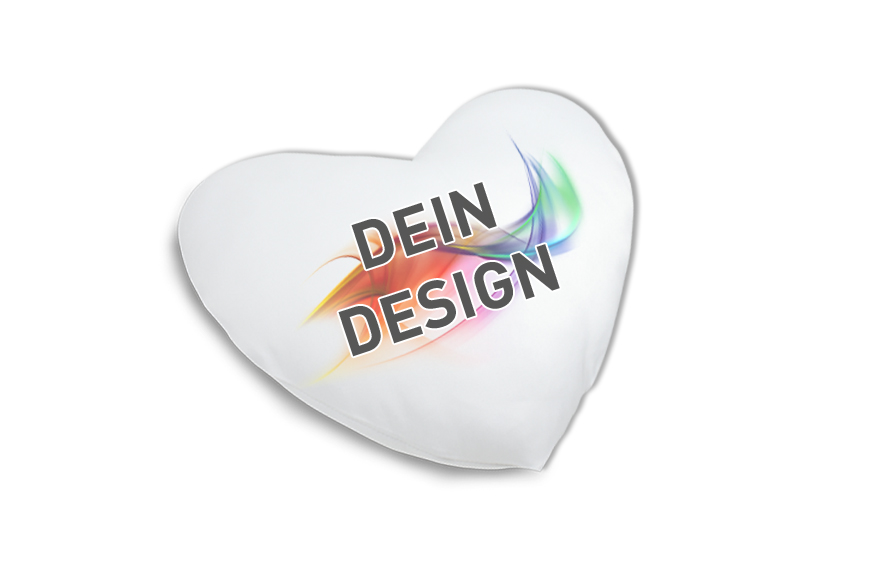 Kissenbezüge Herz l selbst gestalten