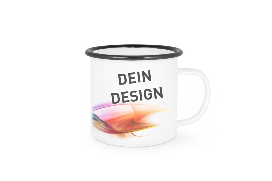 Tasse Emaille l selbst gestalten